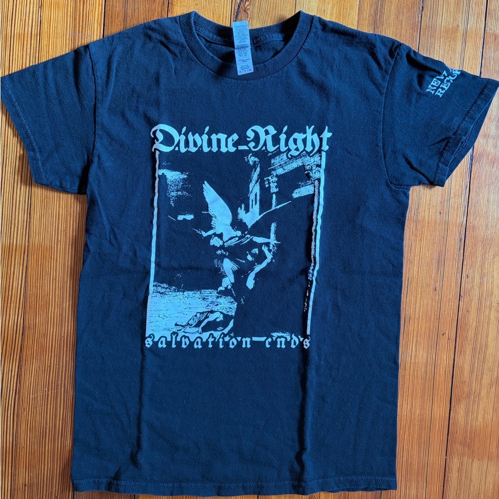 Divine Right black tee shirt hardcore